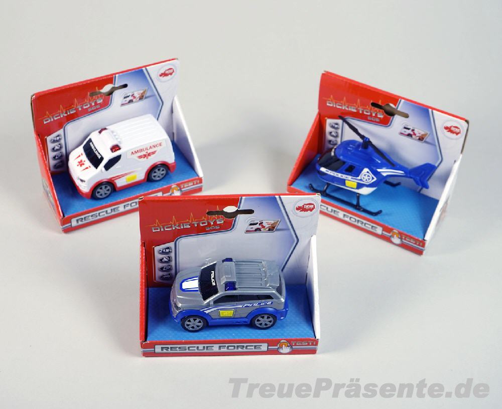 TreuePr&auml;sent 3-teiliges Rettungs-Set Modelle