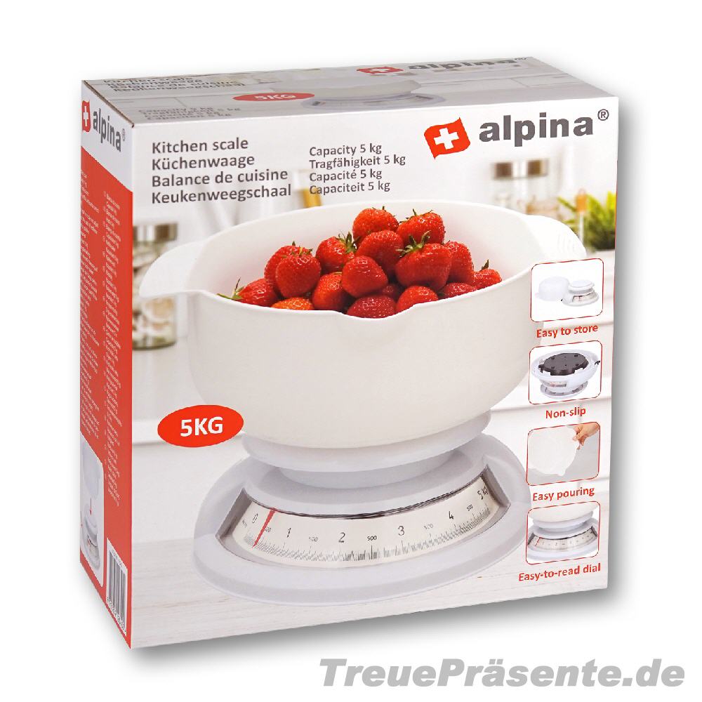 Analoge K&uuml;chenwaage