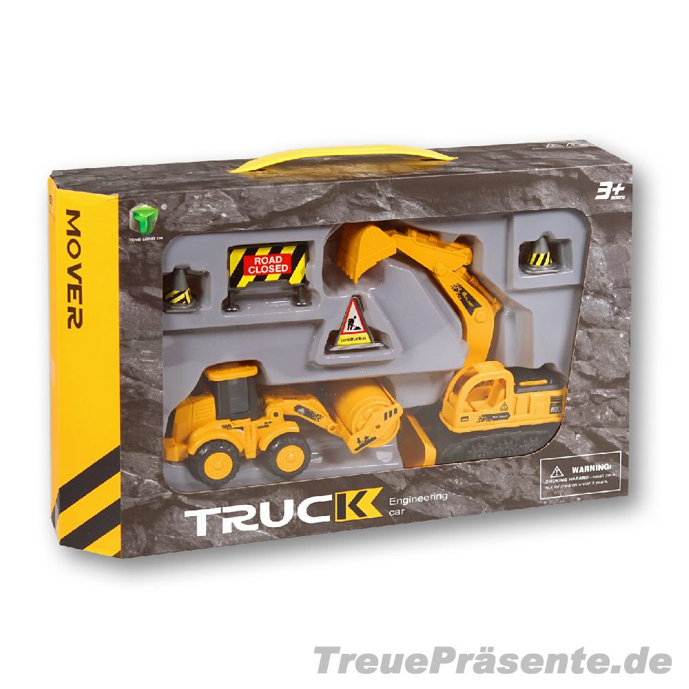 Baustellen-Spielset in Kofferbox