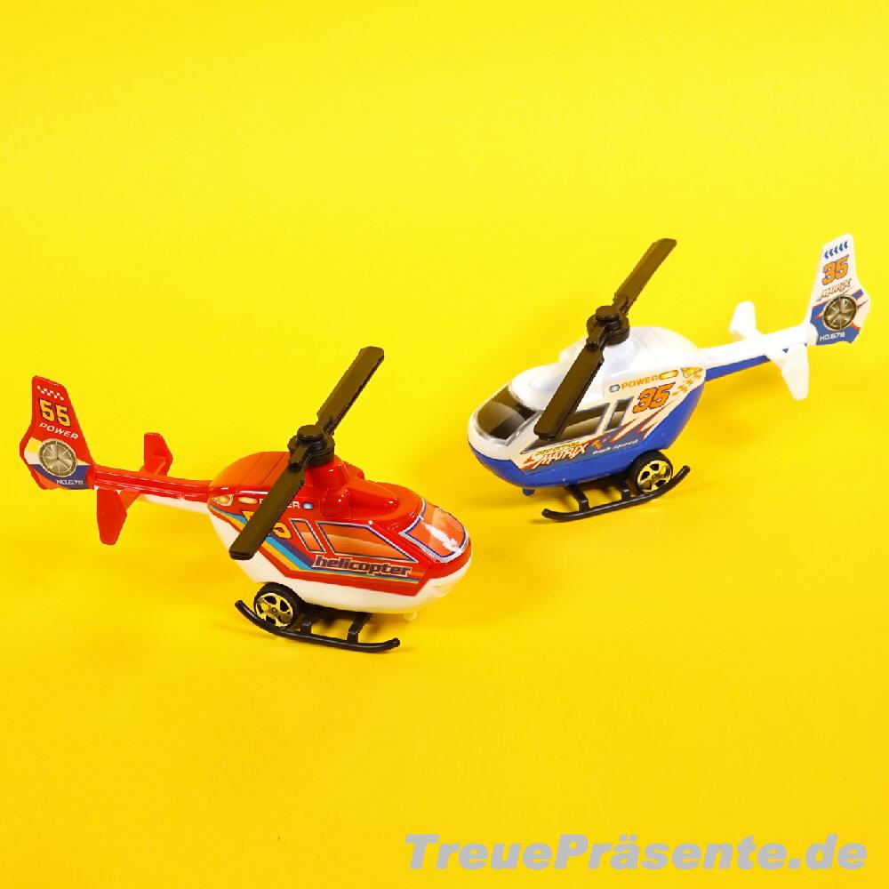 Helikopter mit R&uuml;ckaufzug