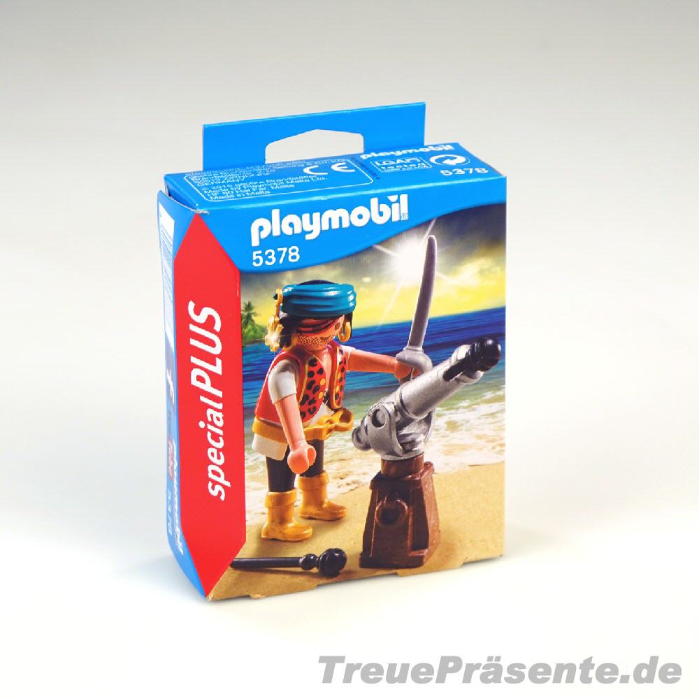 Playmobil Pirat mit Kanone