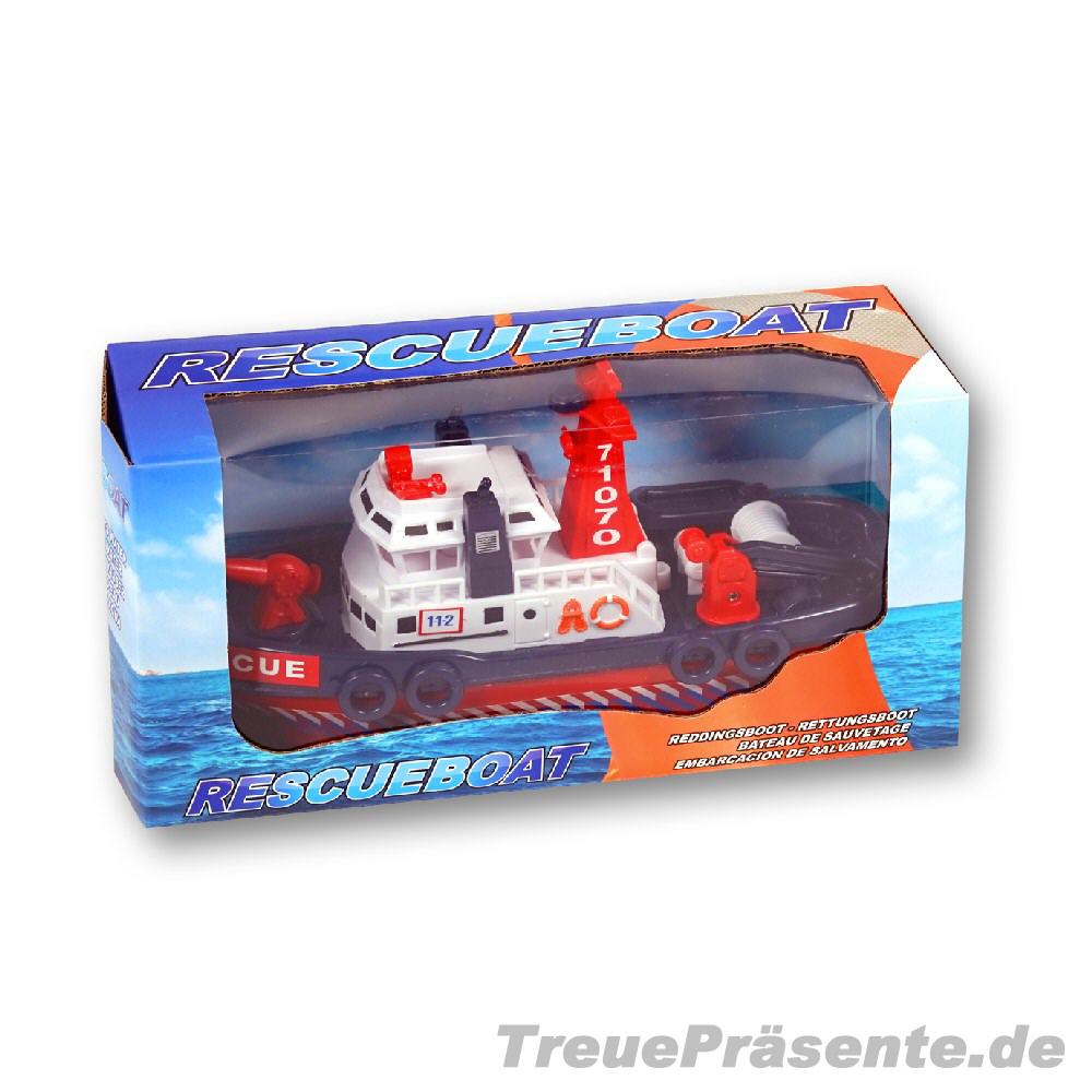 Rettungsboot mit Spritzfunktion