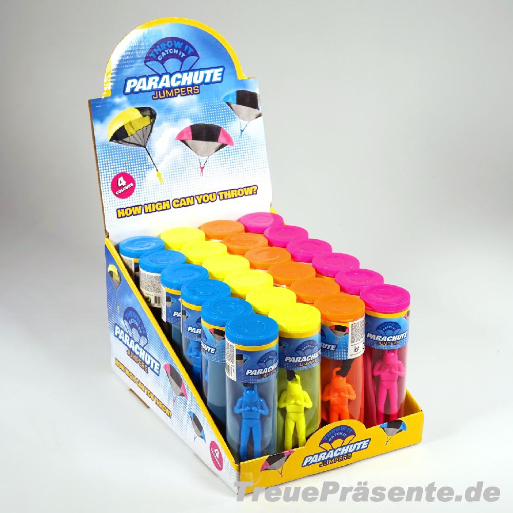 Fallschirmspringer in Dose