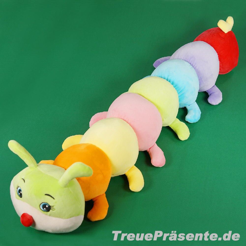 Raupe aus Pl&uuml;sch 90 cm