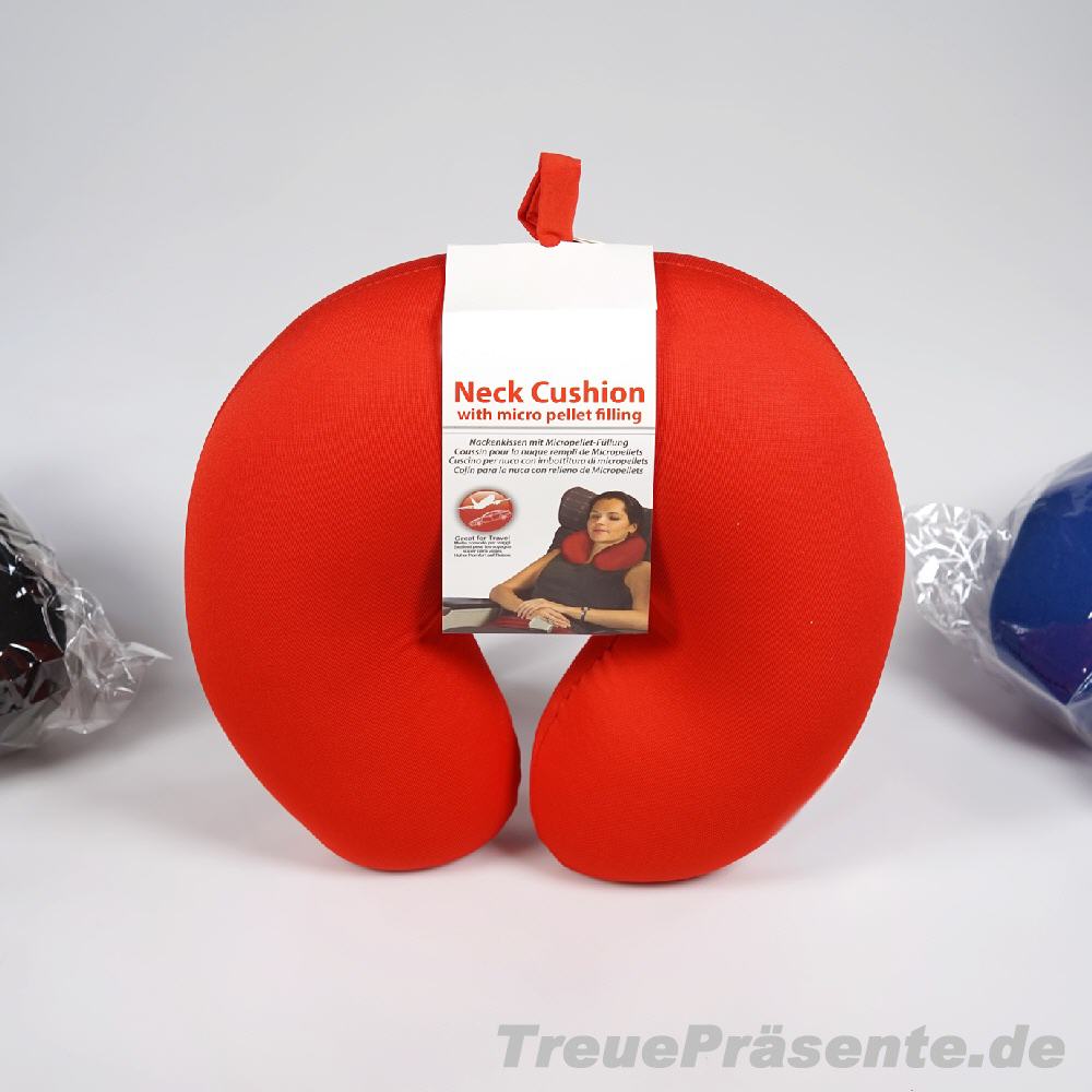 Reise-Nackenkissen mit Mikropellets