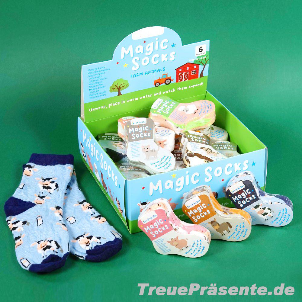 Zauber-Socken Farmtiere