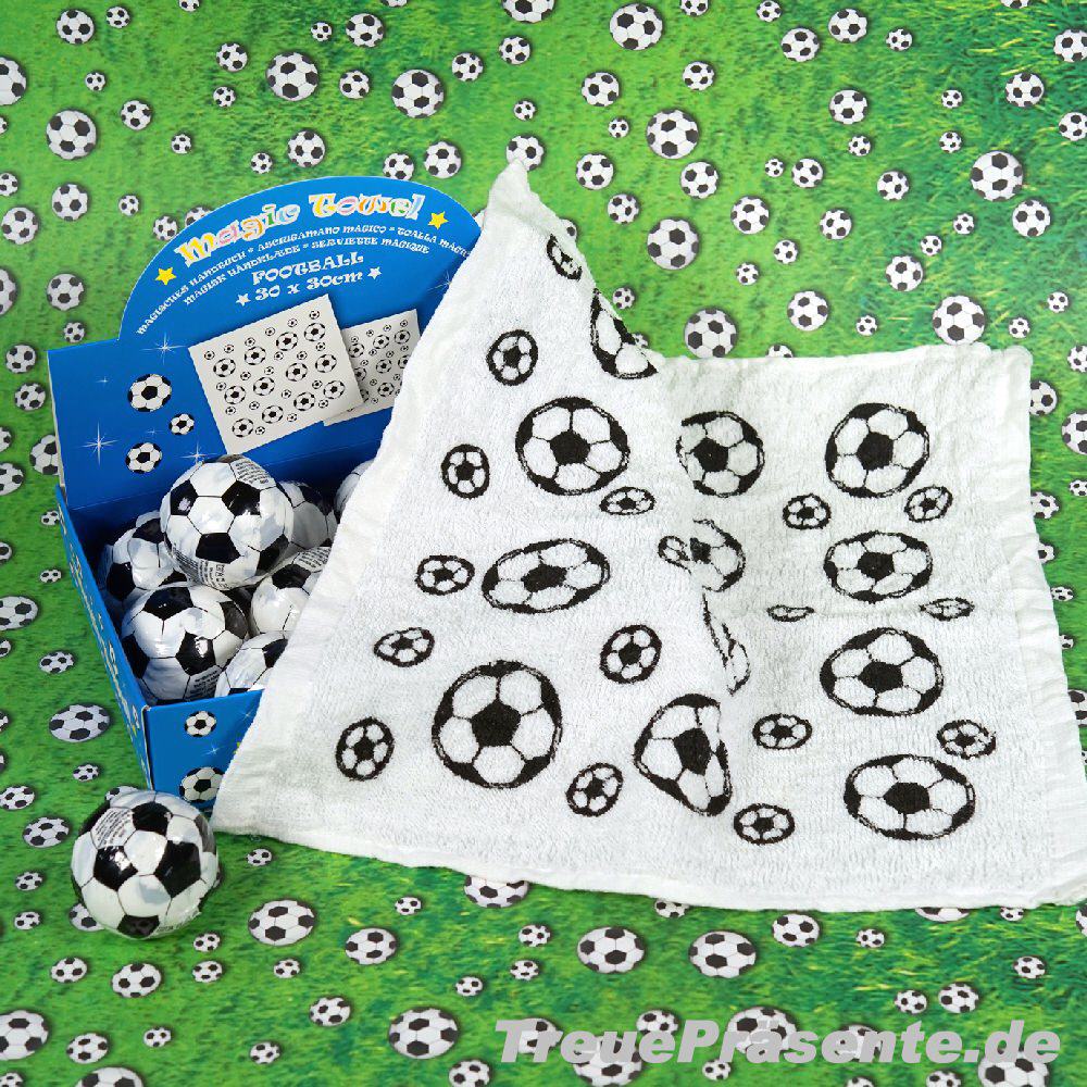 Zauber-Handtuch Fu&szlig;ball