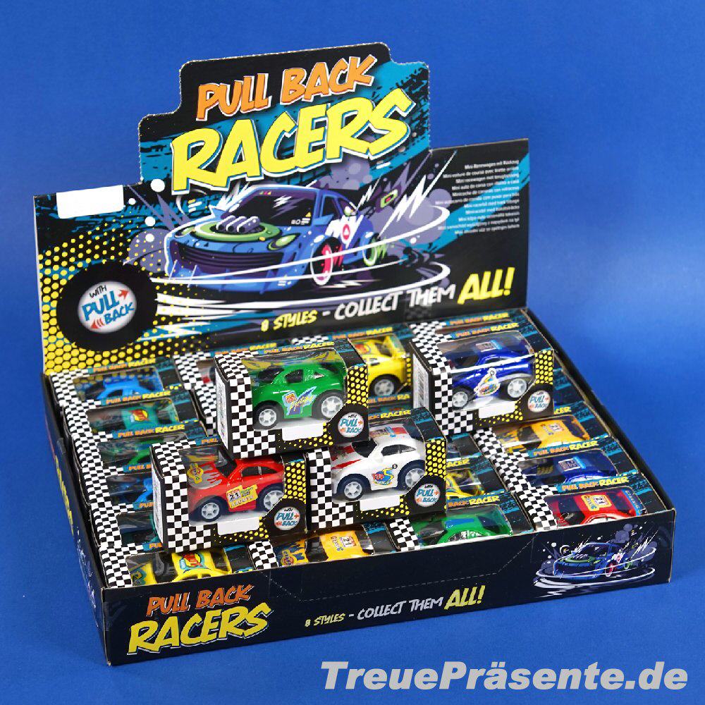 Rennauto mit R&uuml;ckzug in Einzelverpackung