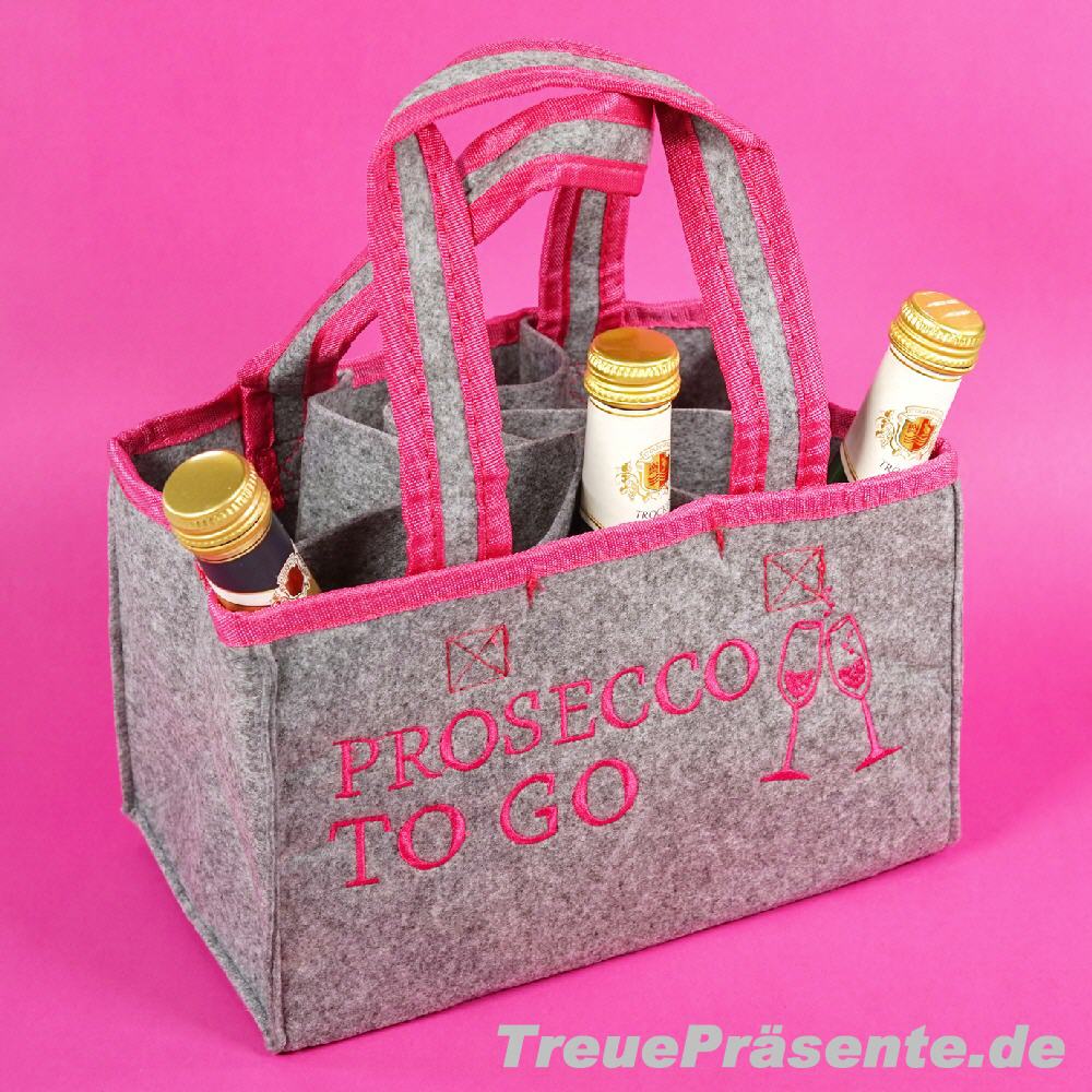 Flaschen-Tasche Prosecco-To-Go