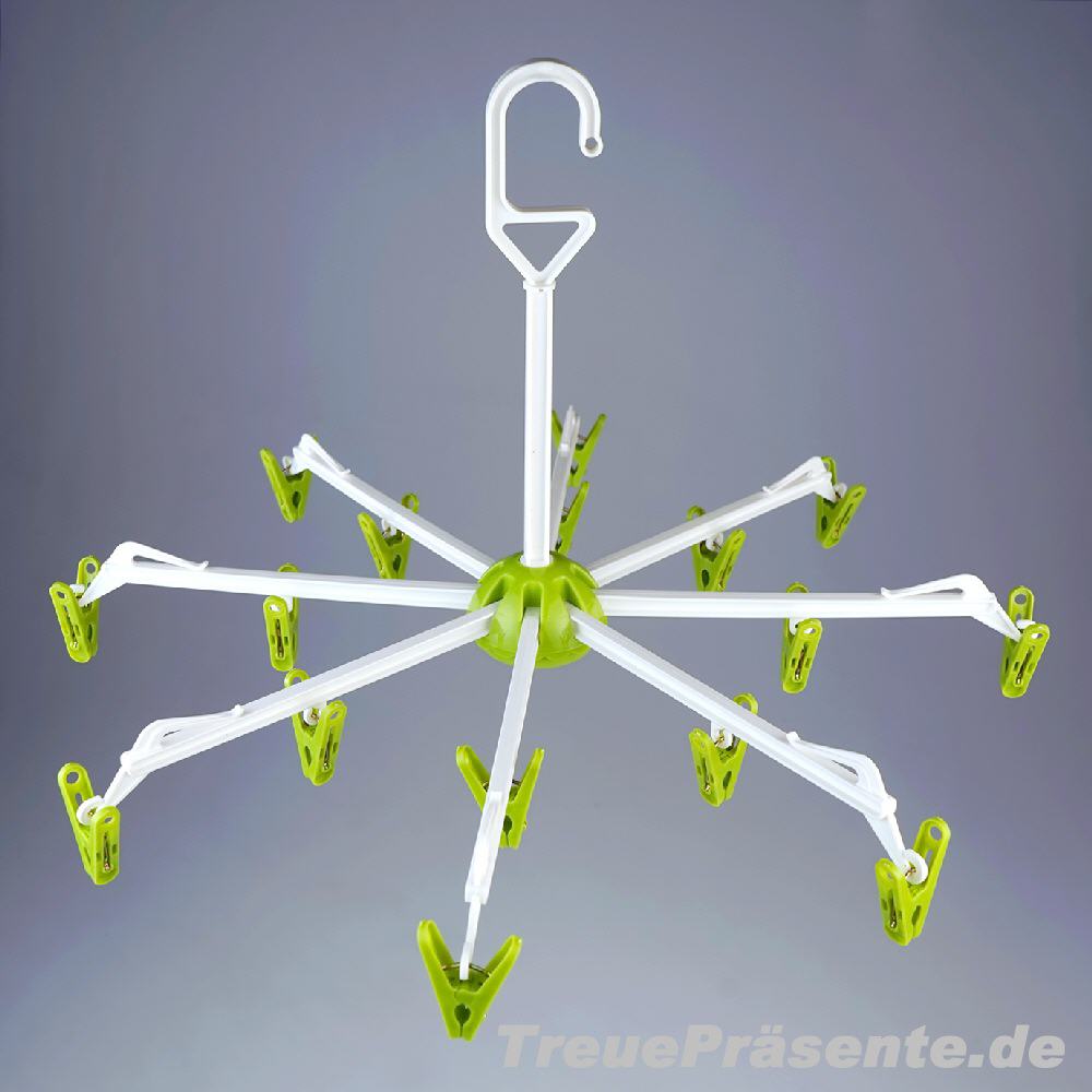 W&auml;sche-Spinne ge&ouml;ffnet