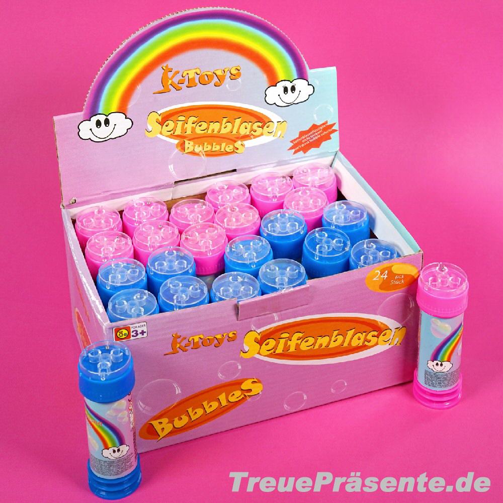 Seifenblasen mit Geduldsspiel