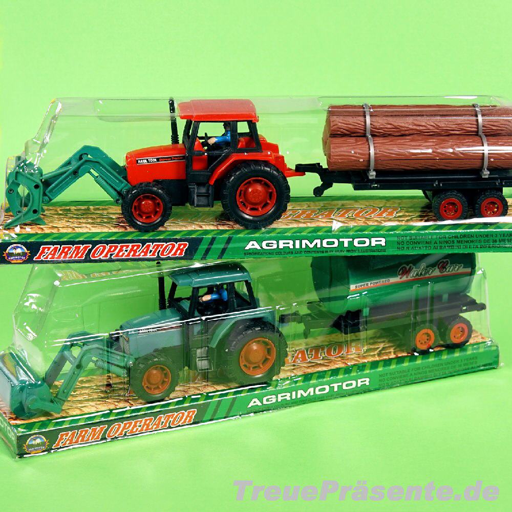 Traktor mit Anh&auml;nger