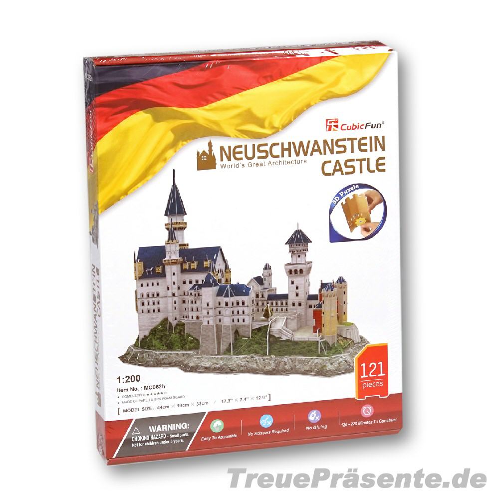 3D-Puzzle Schloss Neuschwanstein