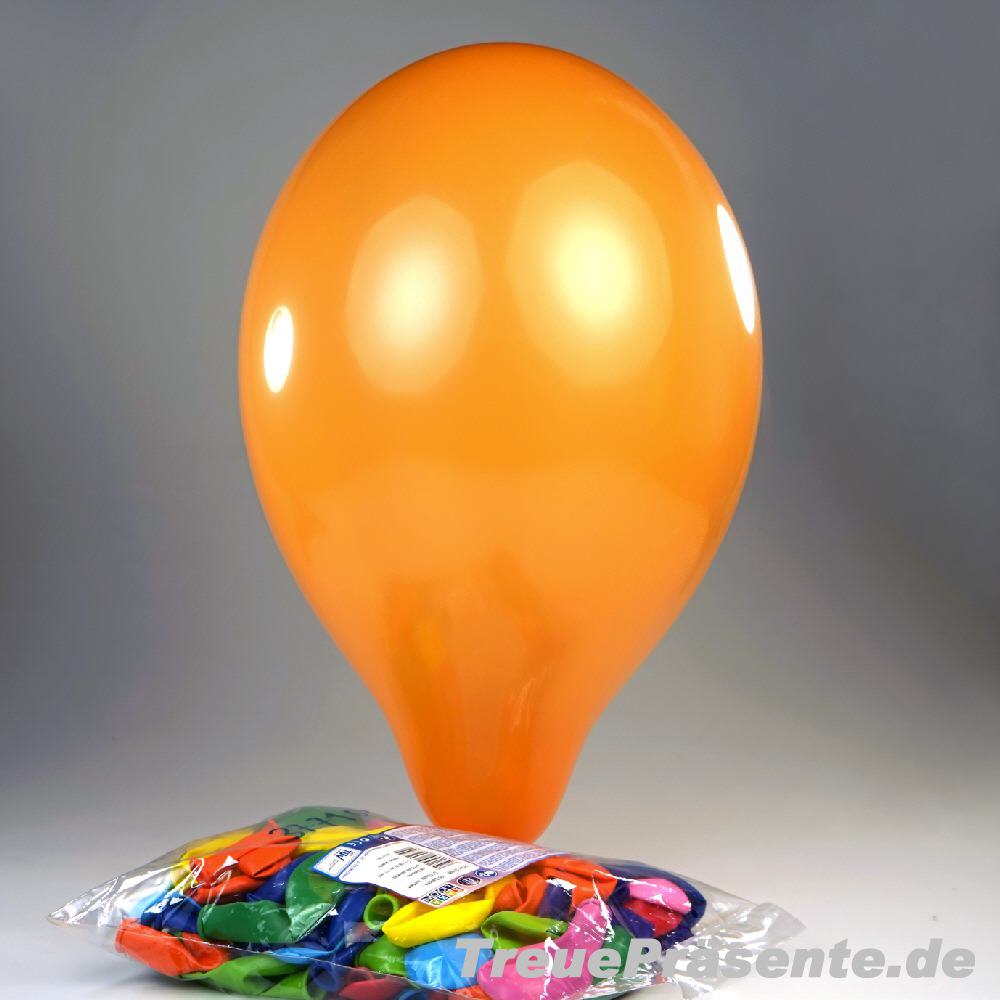Farb-Luftballons bunt sortiert