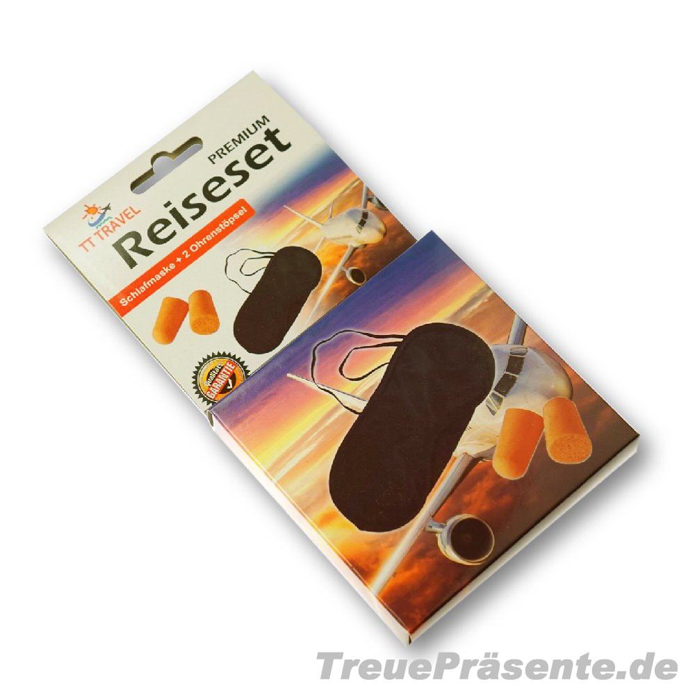 Reiseset Schlafmaske und Ohrst&ouml;psel