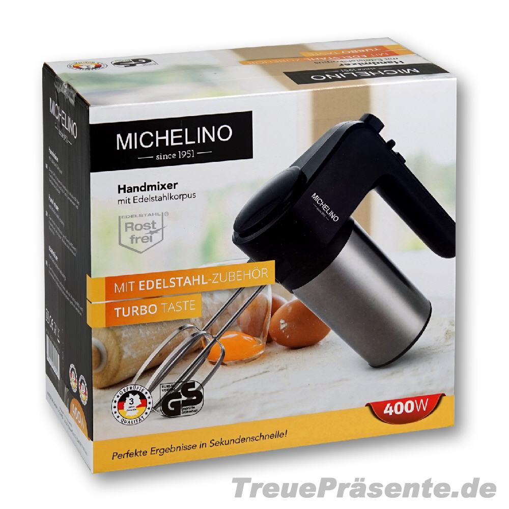 Handmixer mit Edelstahl-Geh&auml;use