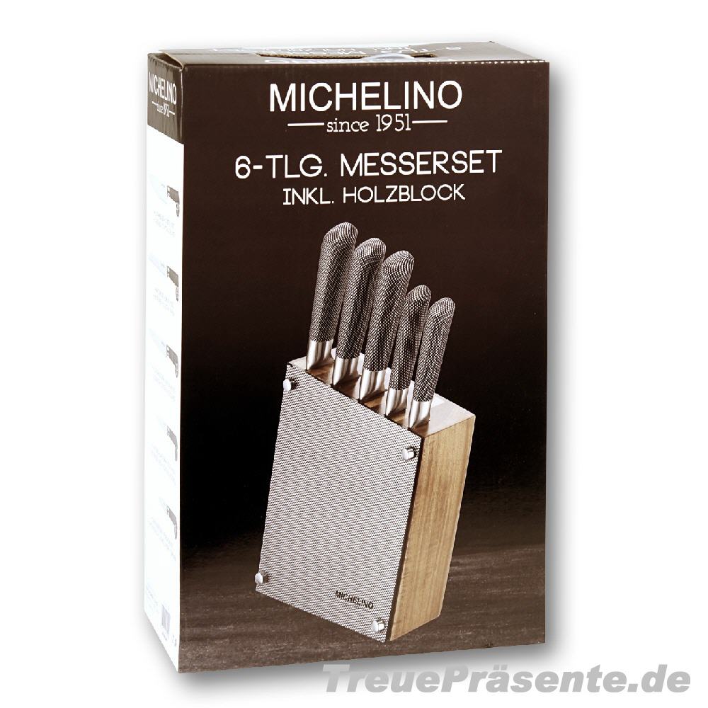 Messerblock aus Holz Carbon-Optik