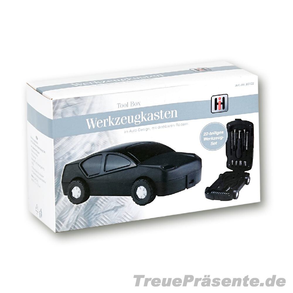 Werkzeugkasten 22teilig im Autodesign