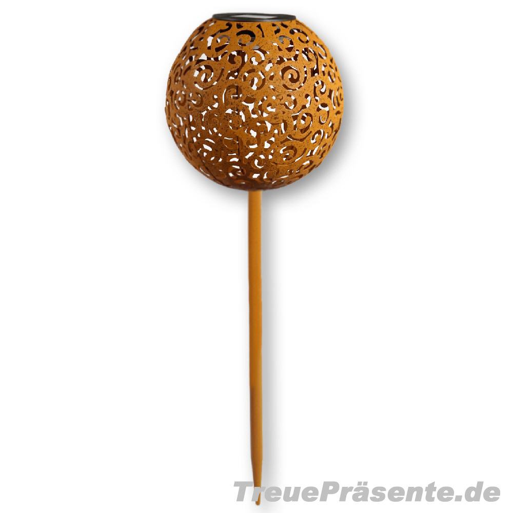 Gartenkugel Solar mit Spiess