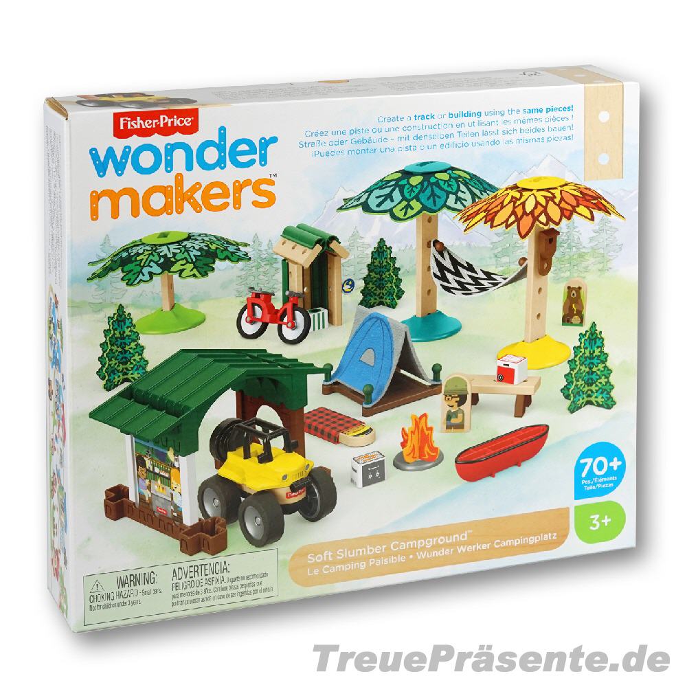 Holz-Bausetz Campingplatz Fisher Price