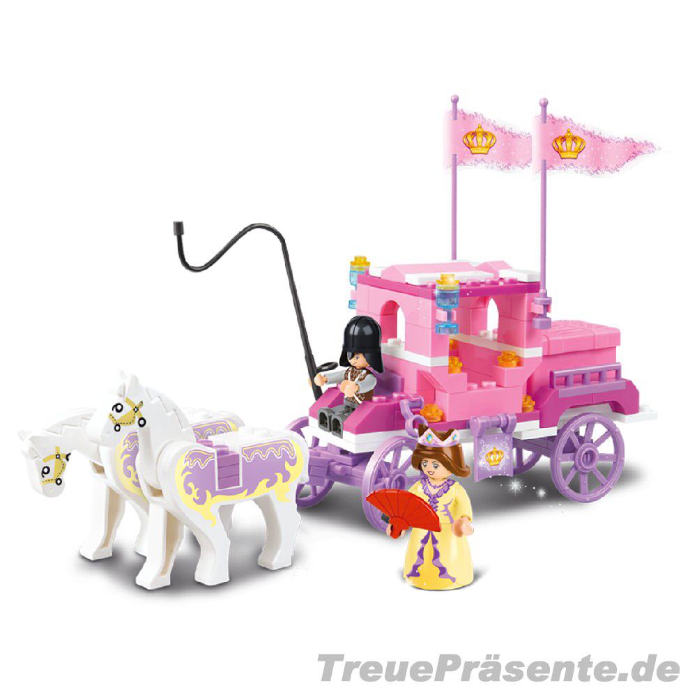 Kutsche K&ouml;nigspaar Steckbaukasten