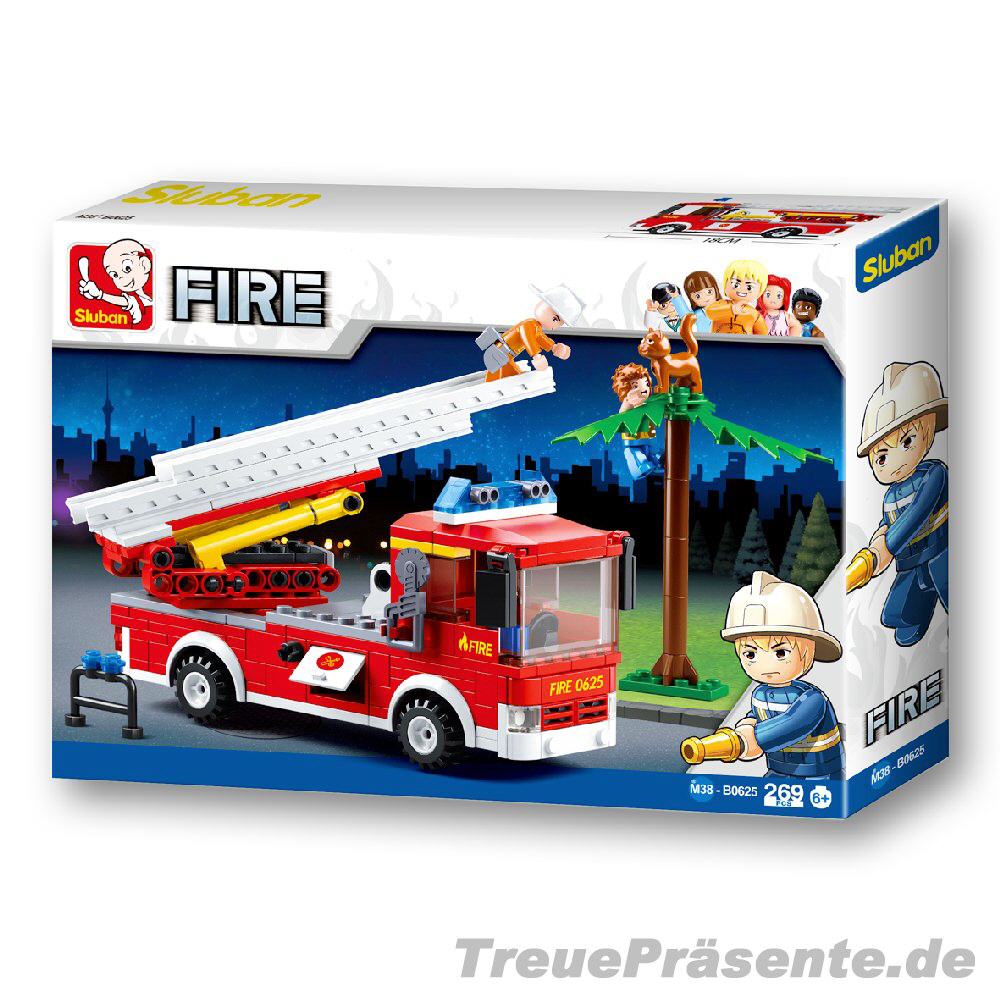 Steckbaukasten Feuerwehrfahrzeug