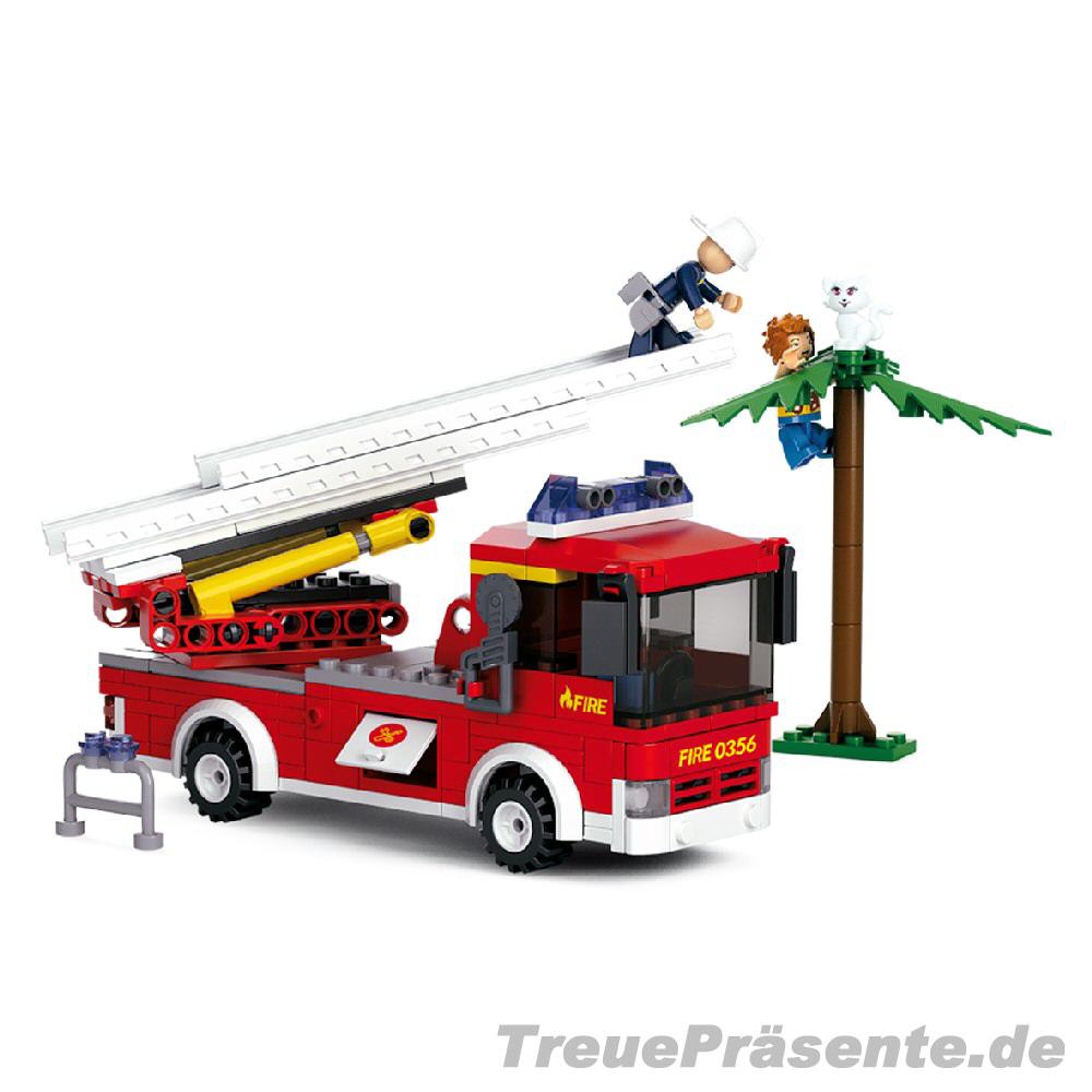 Feuerwehrfahrzeug Steckbaukasten