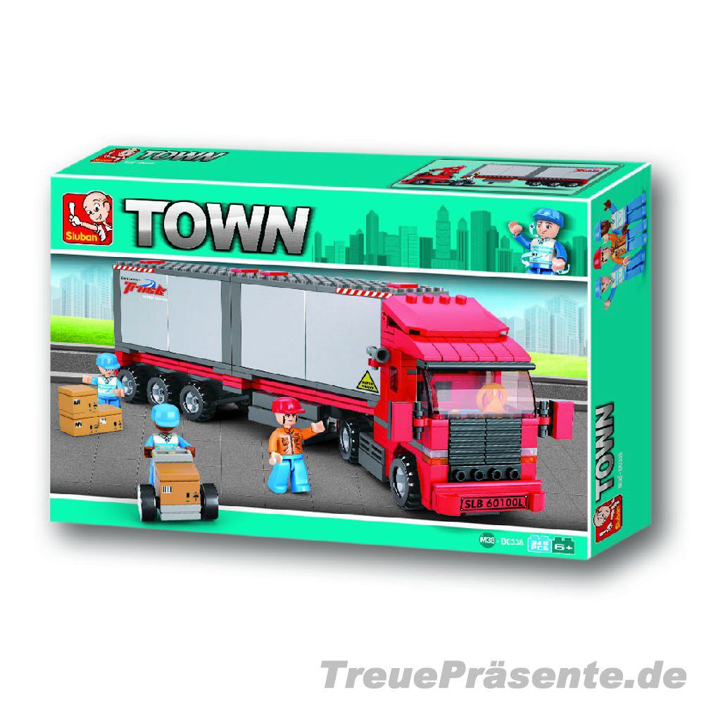 Steckbaukasten Transporter-LKW