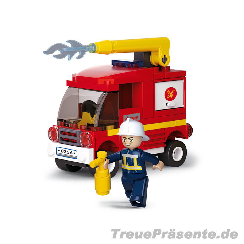 Kleines L&ouml;schfahrzeug Steckbaukasten