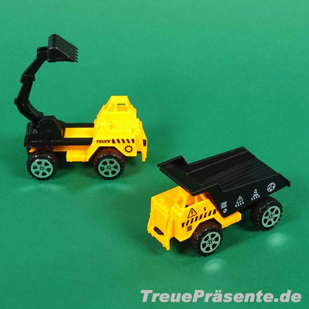 Baufahrzeuge mit R&uuml;ckaufzug sortiert
