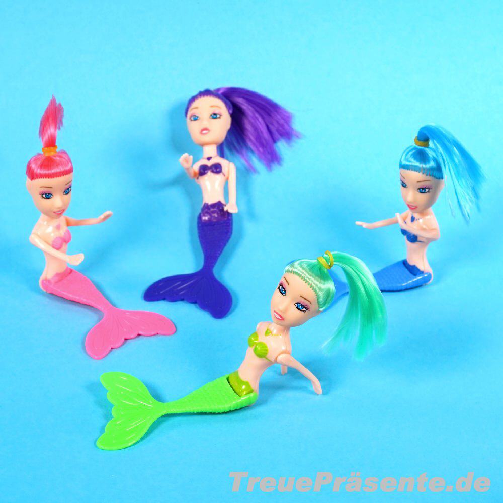 Meerjungfrau mit beweglicher Flosse 14 cm