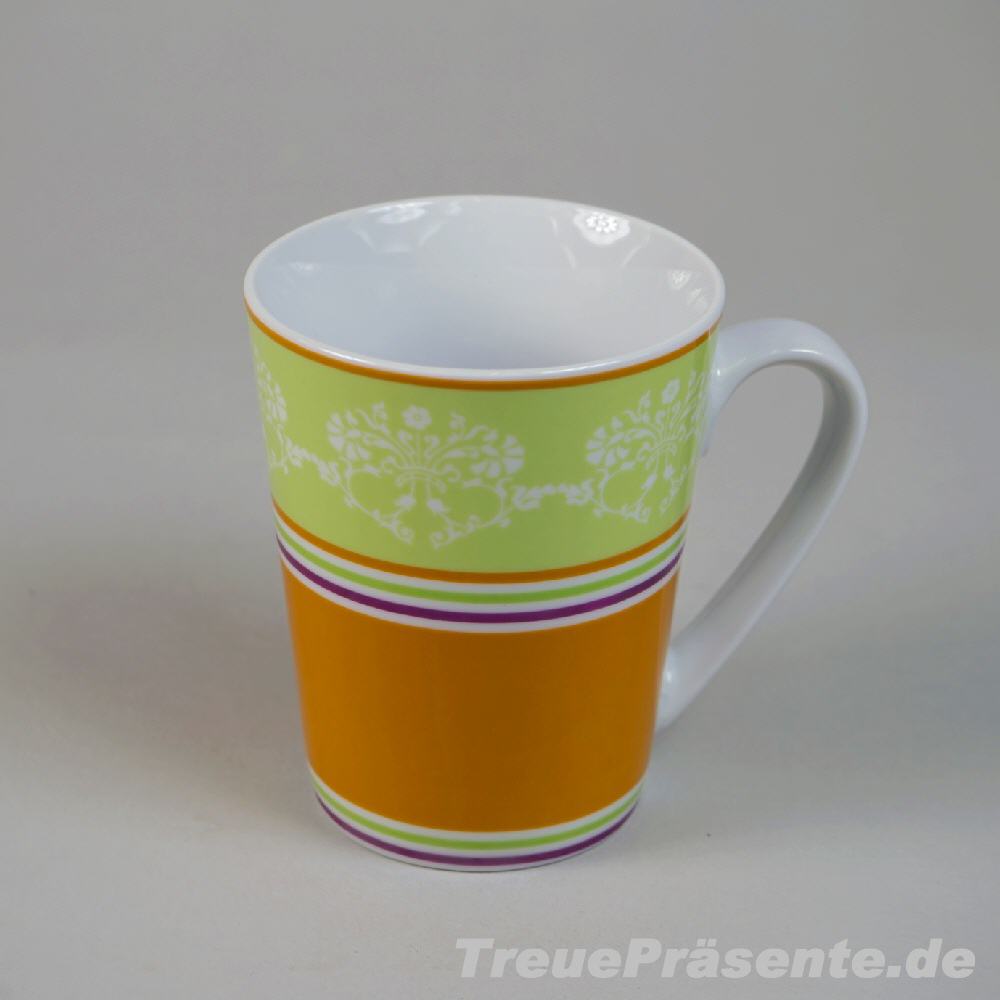 TreuePr&auml;sent Becher bunt