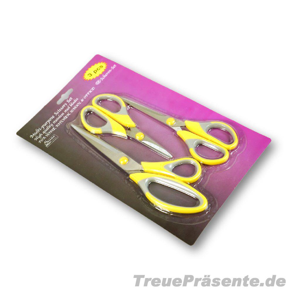 TreuePr&auml;sent Scheren Set 3-teilig