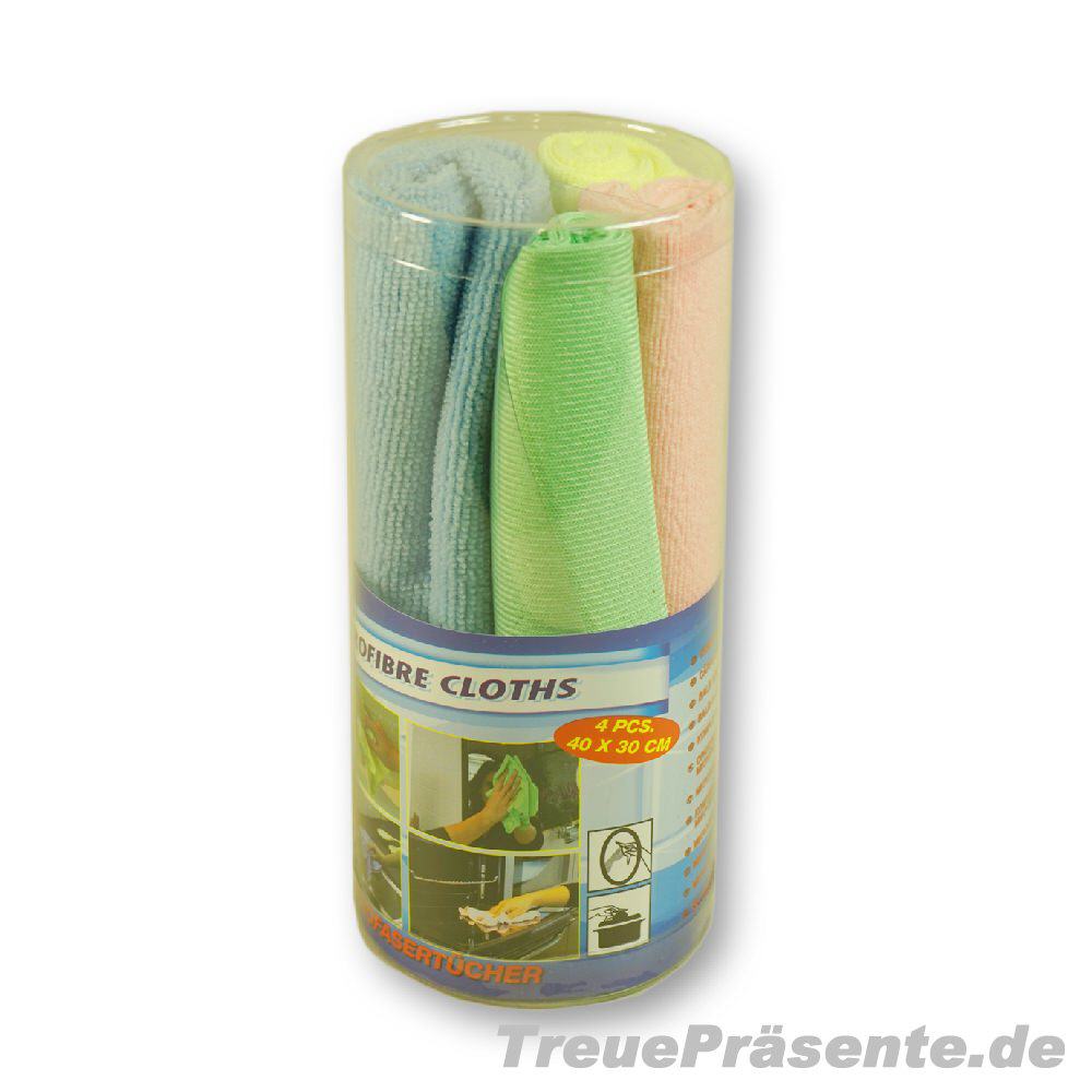 TreuePr&auml;sent Microfasert&uuml;cher 4er-Set