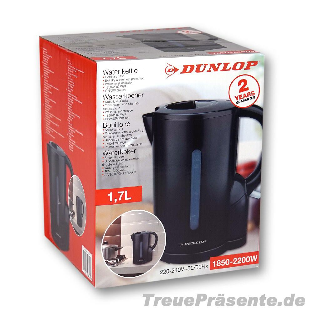 Wasserkocher schwarz