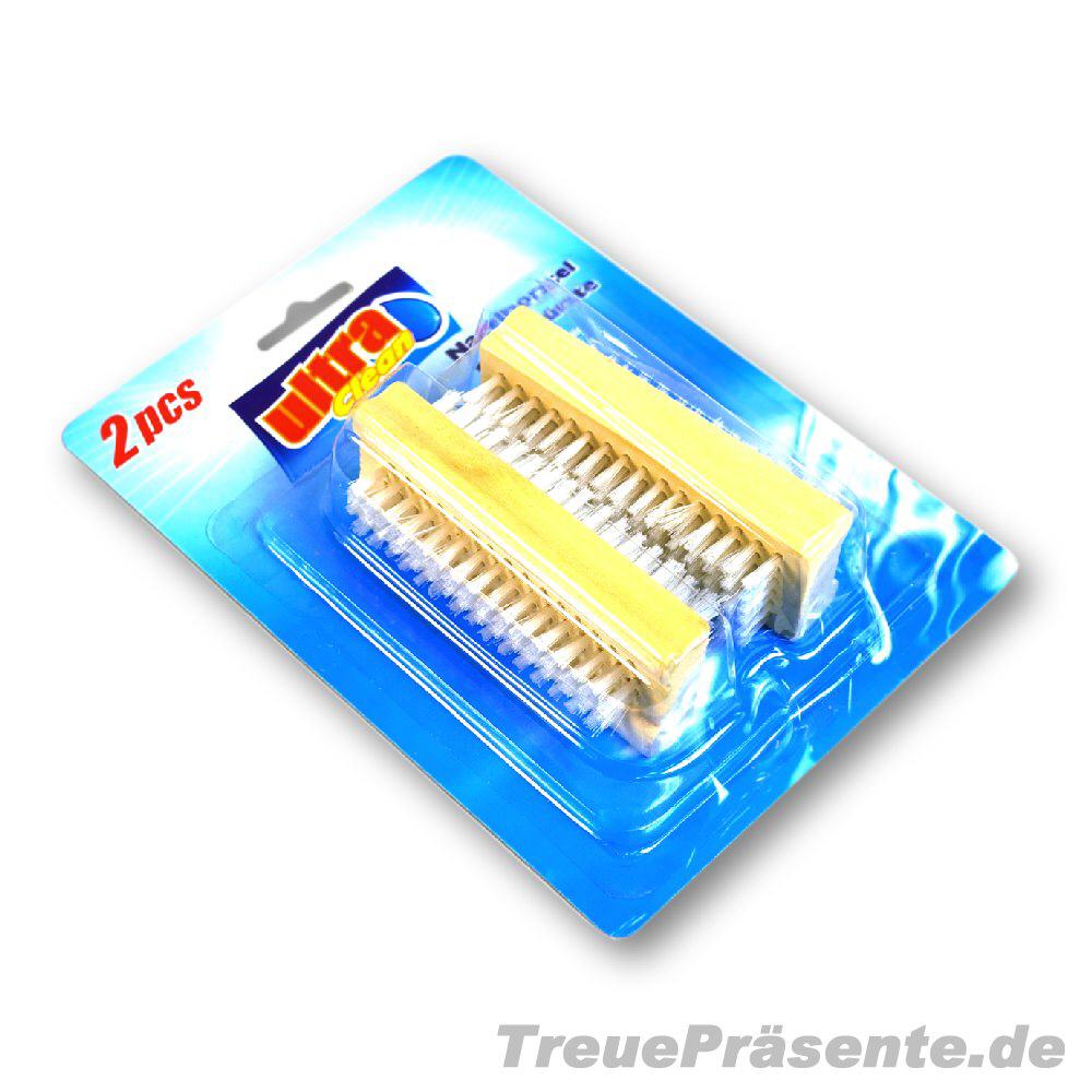 TreuePr&auml;sent Nagelb&uuml;rste 2er-Set