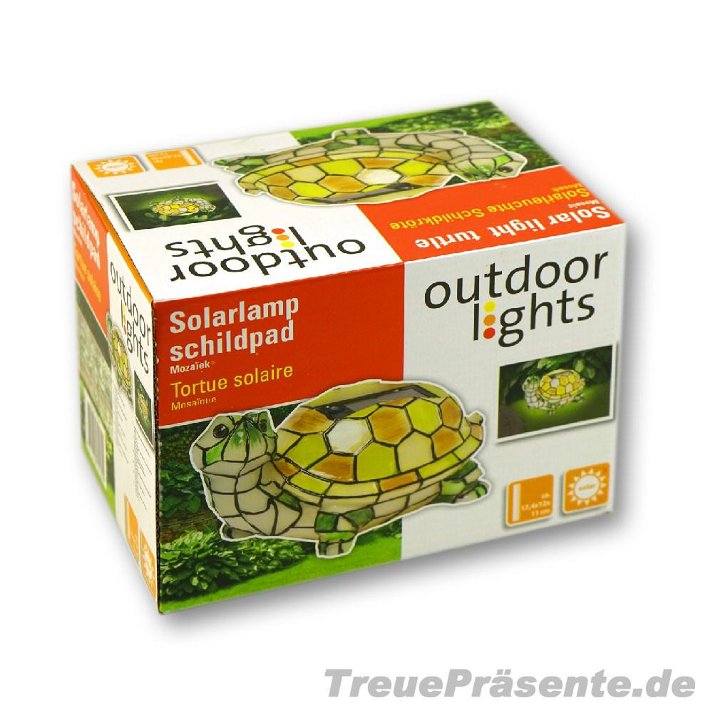 TreuePr&auml;sent Solarlampe Schildkr&ouml;te