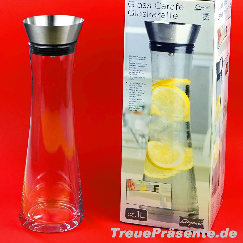 Gro&szlig;e Glaskaraffe