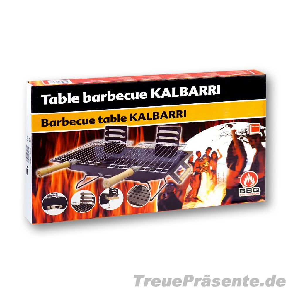 Holzkohle-Tischgrill