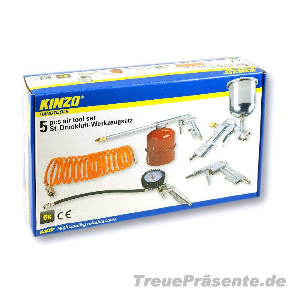 TreuePr&auml;sent Druckluft Werkzeugsatz 5 Teile