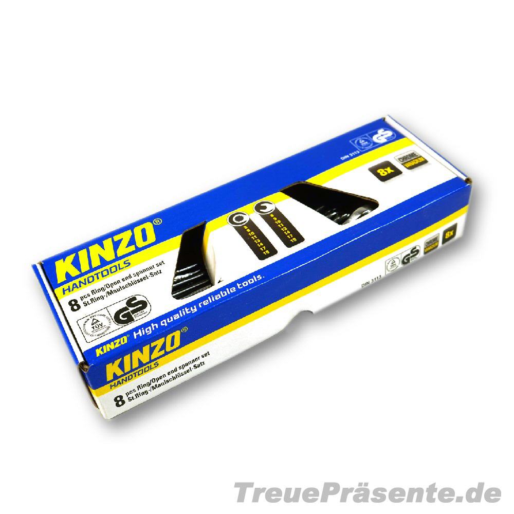 TreuePr&auml;sent Ring- und Maulschl&uuml;sselsatz 8 Teile