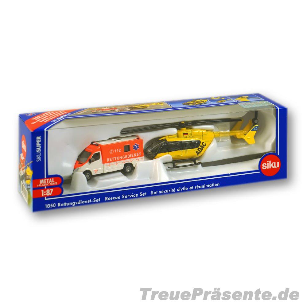TreuePr&auml;sent Rettungswagen und Helikopter