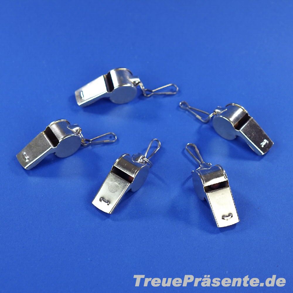 Metall-Trillerpfeife