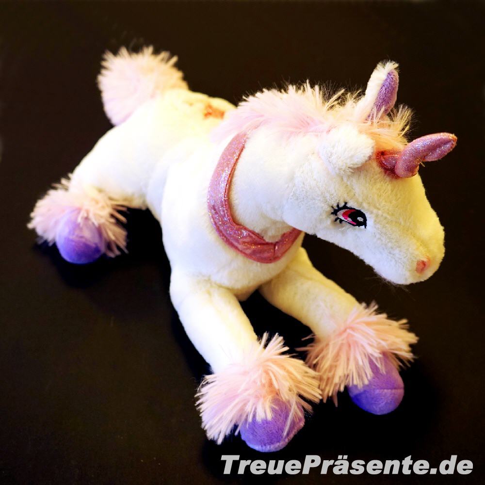 TreuePr&auml;sent Pl&uuml;sch-Einhorn 35 cm