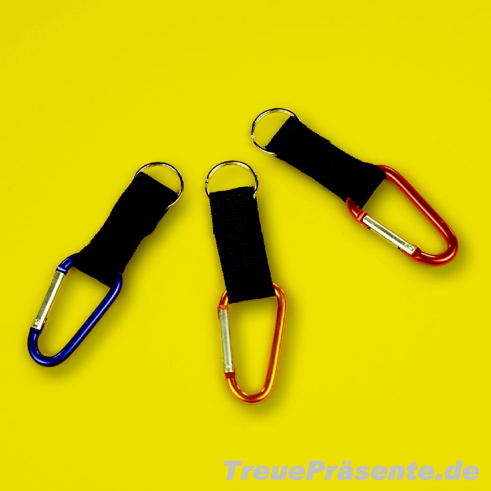 Schl&uuml;sselanh&auml;nger Karabinerhaken am Band