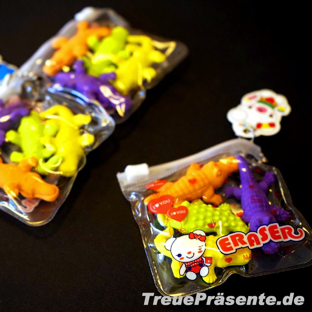 TreuePr&auml;sent Radiergummi Krokodil