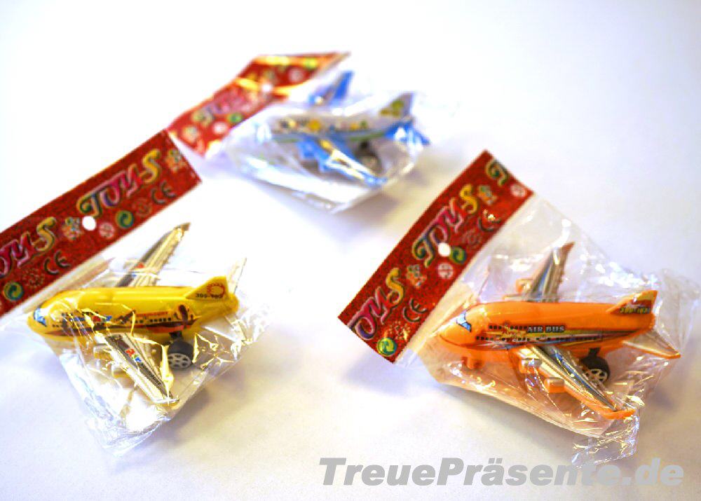 TreuePr&auml;sent Flugzeug mit R&uuml;ckzug