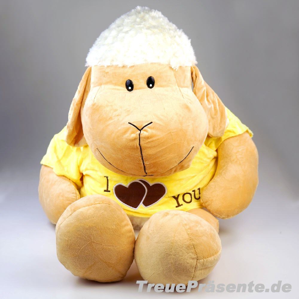 Pl&uuml;sch-Schaf mit T-Shirt