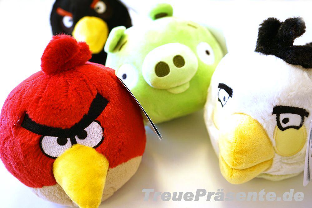 TreuePr&auml;sent Angry Birds Pl&uuml;schfiguren