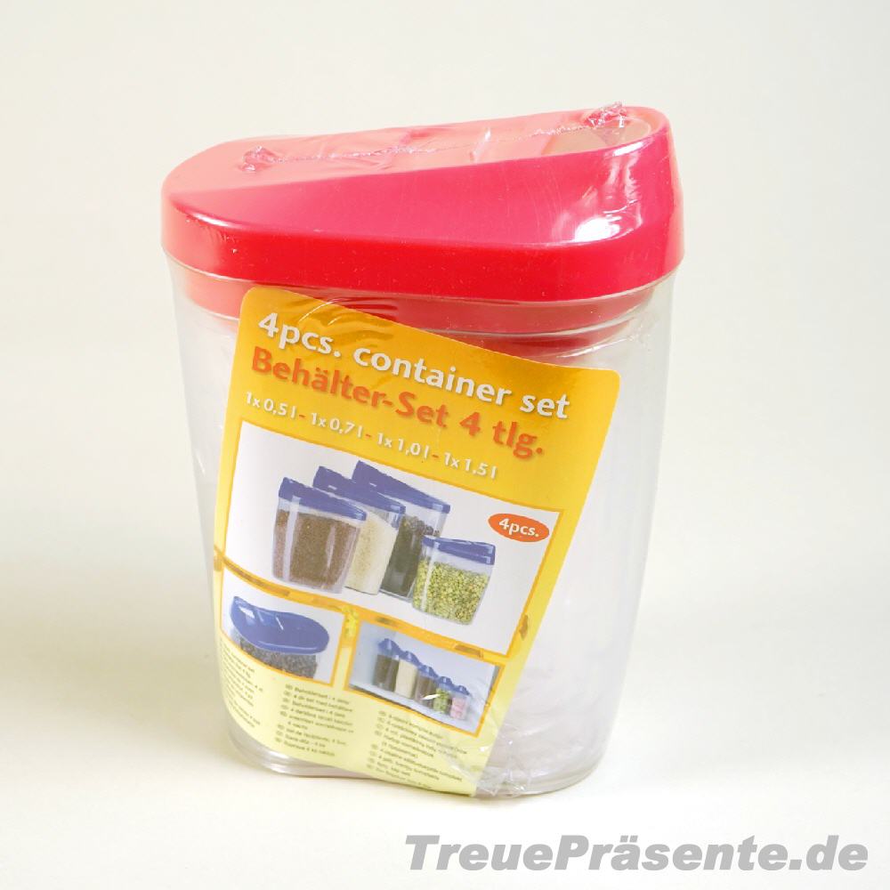 TreuePr&auml;sent Vorratsbeh&auml;lter 4er-Set